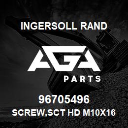 96705496 Ingersoll Rand SCREW,SCT HD M10X16 | AGA Parts