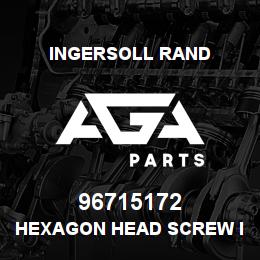 96715172 Ingersoll Rand HEXAGON HEAD SCREW ISO 4017 - M16X50 - 8.8 | AGA Parts