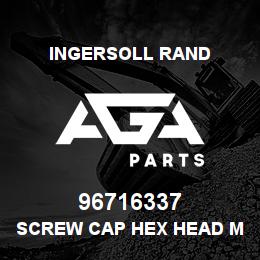 96716337 Ingersoll Rand SCREW CAP HEX HEAD M20X60MMLG-PLATED | AGA Parts