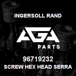 96719232 Ingersoll Rand SCREW HEX HEAD SERRATED FLANGE M10*40 | AGA Parts