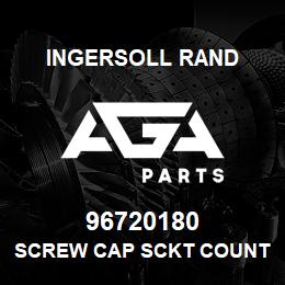 96720180 Ingersoll Rand SCREW CAP SCKT COUNTER SK HD M6*10 | AGA Parts