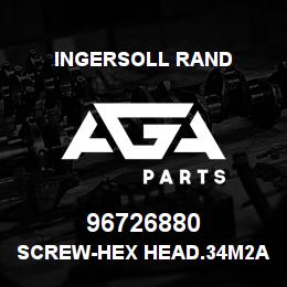 96726880 Ingersoll Rand SCREW-HEX HEAD.34M2AB562M3 | AGA Parts
