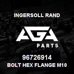 96726914 Ingersoll Rand BOLT HEX FLANGE M10 X 25 LONG | AGA Parts