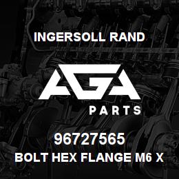 96727565 Ingersoll Rand BOLT HEX FLANGE M6 X 10 LONG | AGA Parts