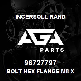 96727797 Ingersoll Rand BOLT HEX FLANGE M8 X 25 LONG -1.25 | AGA Parts