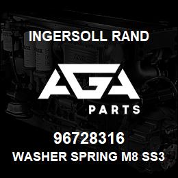 96728316 Ingersoll Rand WASHER SPRING M8 SS3/SS5 | AGA Parts