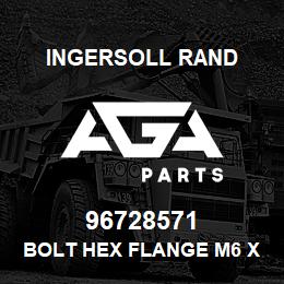 96728571 Ingersoll Rand BOLT HEX FLANGE M6 X 25 LONG | AGA Parts