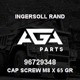 96729348 Ingersoll Rand CAP SCREW M8 X 65 GR 10.9 | AGA Parts