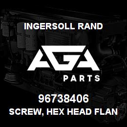 96738406 Ingersoll Rand SCREW, HEX HEAD FLANGE M10X40.0 147M2HF99M3HR | AGA Parts