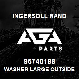96740188 Ingersoll Rand WASHER LARGE OUTSIDE DIA.PRODUCT GRADE C M8 | AGA Parts