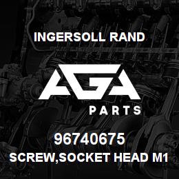 96740675 Ingersoll Rand SCREW,SOCKET HEAD M16X40 LONG CARBON STEEL | AGA Parts