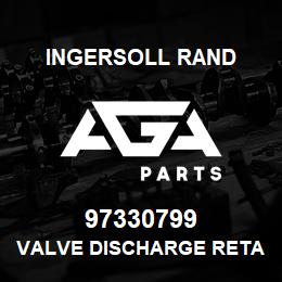 97330799 Ingersoll Rand VALVE DISCHARGE RETAINER S.S. 3 HP | AGA Parts
