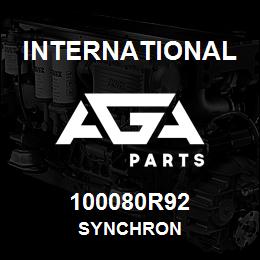 100080R92 International SYNCHRON | AGA Parts