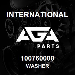 100760000 International WASHER | AGA Parts