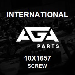 10X1657 International SCREW | AGA Parts
