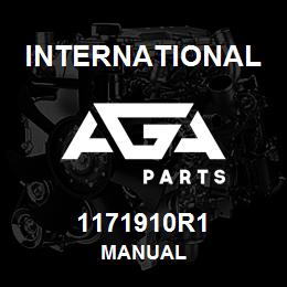 1171910R1 International MANUAL | AGA Parts