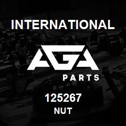 125267 International NUT | AGA Parts