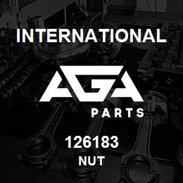 126183 International NUT | AGA Parts