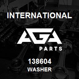 138604 International WASHER | AGA Parts