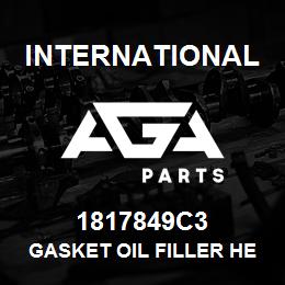 1817849C3 International GASKET OIL FILLER HEADER | AGA Parts