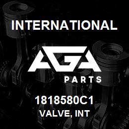 1818580C1 International VALVE, INT | AGA Parts