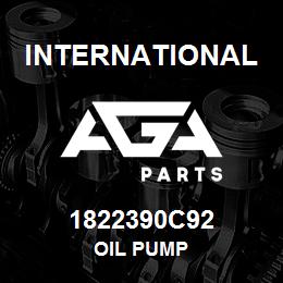 1822390C92 International OIL PUMP | AGA Parts