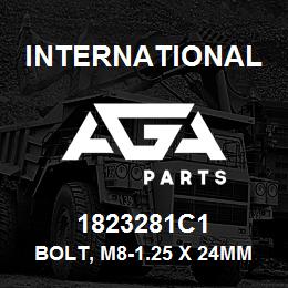 1823281C1 International BOLT, M8-1.25 X 24MM HEX FLANGE PACK 24 | AGA Parts