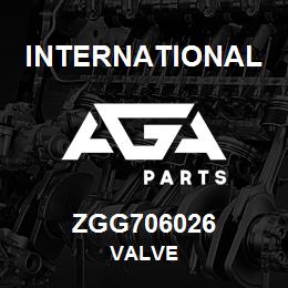 ZGG706026 International VALVE | AGA Parts