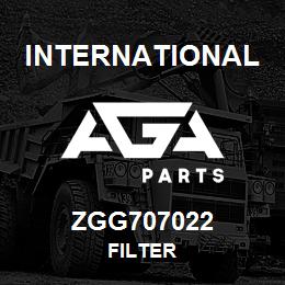ZGG707022 International FILTER | AGA Parts