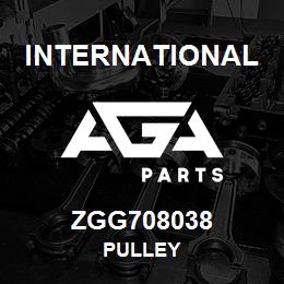 ZGG708038 International PULLEY | AGA Parts