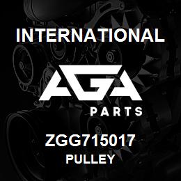 ZGG715017 International PULLEY | AGA Parts