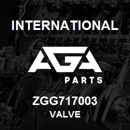 ZGG717003 International VALVE | AGA Parts