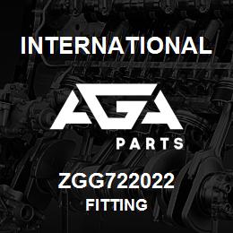 ZGG722022 International FITTING | AGA Parts