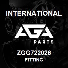 ZGG722026 International FITTING | AGA Parts