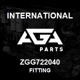 ZGG722040 International FITTING | AGA Parts