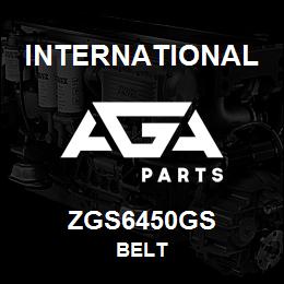 ZGS6450GS International BELT | AGA Parts