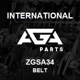 ZGSA34 International BELT | AGA Parts