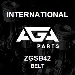 ZGSB42 International BELT | AGA Parts