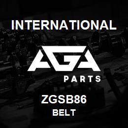 ZGSB86 International BELT | AGA Parts