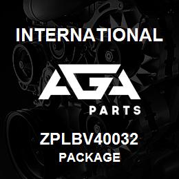 ZPLBV40032 International PACKAGE | AGA Parts