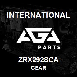 ZRX292SCA International GEAR | AGA Parts