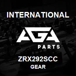 ZRX292SCC International GEAR | AGA Parts