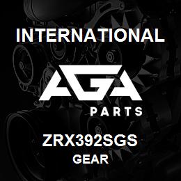ZRX392SGS International GEAR | AGA Parts