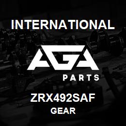 ZRX492SAF International GEAR | AGA Parts