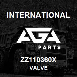 ZZ110360X International VALVE | AGA Parts