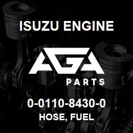 0-0110-8430-0 Isuzu Diesel HOSE, FUEL | AGA Parts