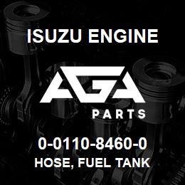 0-0110-8460-0 Isuzu Diesel HOSE, FUEL TANK | AGA Parts