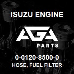 0-0120-8500-0 Isuzu Diesel HOSE, FUEL FILTER | AGA Parts