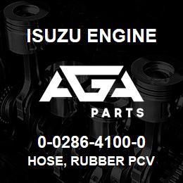 0-0286-4100-0 Isuzu Diesel HOSE, RUBBER PCV | AGA Parts