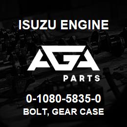 0-1080-5835-0 Isuzu Diesel BOLT, GEAR CASE | AGA Parts